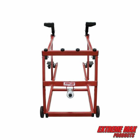 Extreme Max Extreme Max 5800.1066 PRO Snowmobile Lift with Wheel Kit - 1000 lbs. Capacity 5800.1066